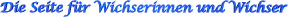 Die Seiten f�r Wixerinnen und Wixer